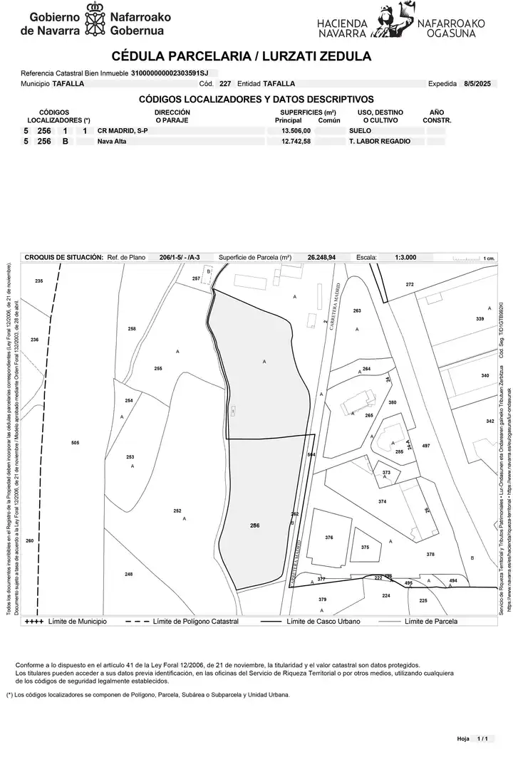 Rural land for sale in Tafalla - CARRETERA MADRID, imagen 37