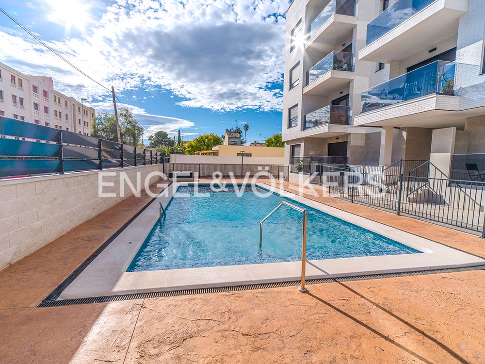 Swimming pool of Flat for sale in Sant Joan d'Alacant  with Air Conditioner, Heating and Terrace