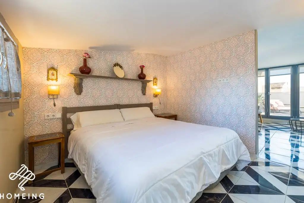 Schlafzimmer von Country house zum Verkauf in Llucmajor mit Klimaanlage, Terrasse und Abstellraum