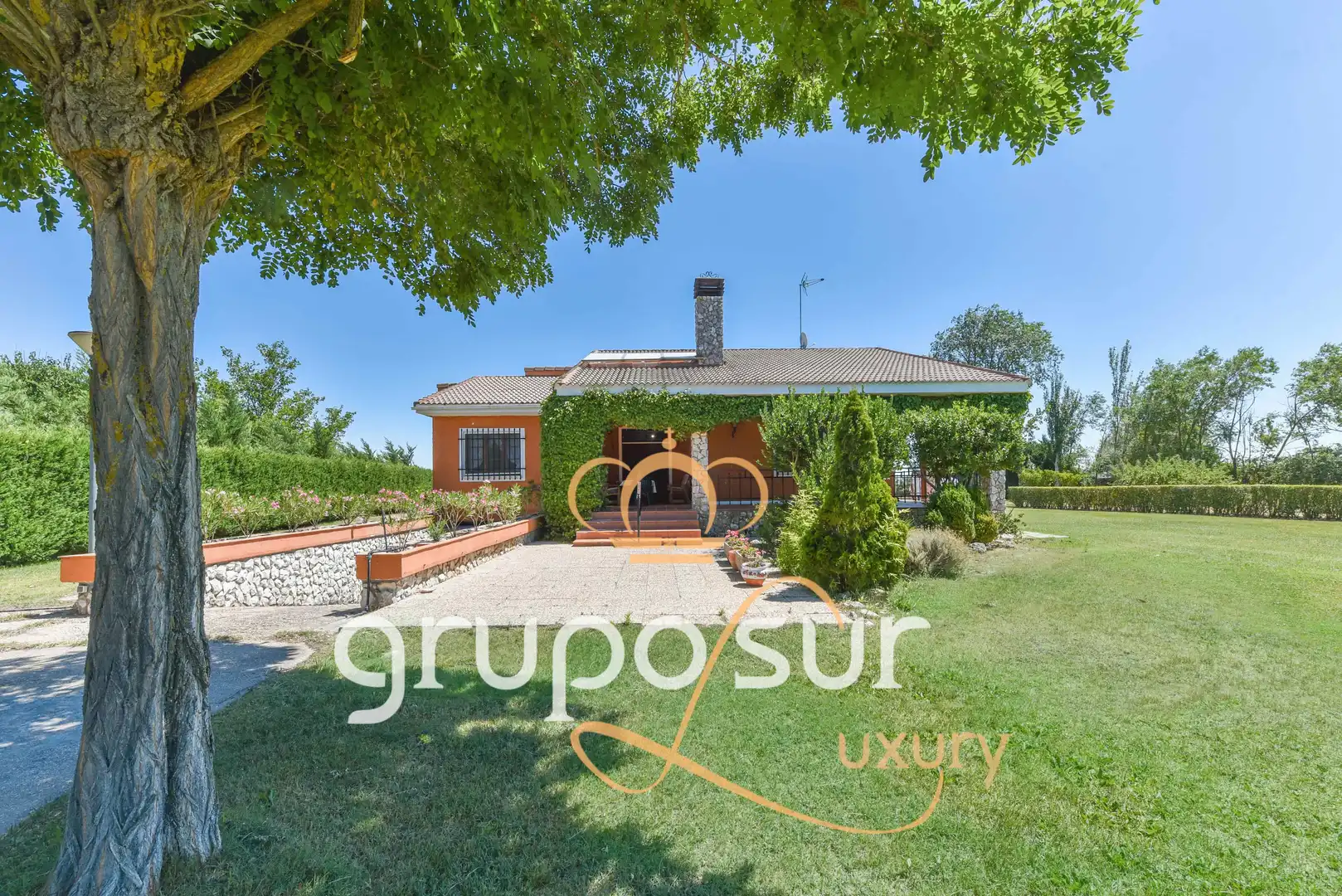Jardín de Casa o chalet en venta en Trigueros del Valle con Calefacción, Jardín privado y Terraza