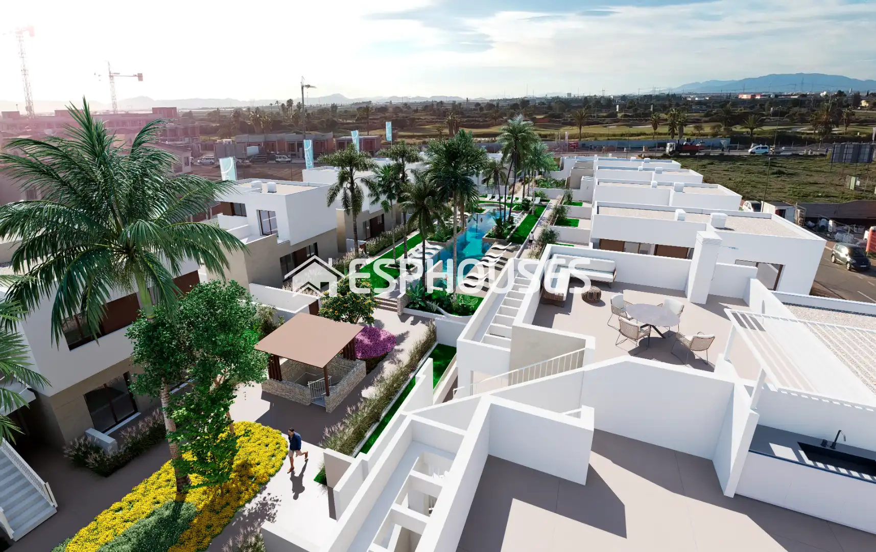 Bungalow con terraza en venta en Las Lomas de Rame - Bahía Bella, imagen 19