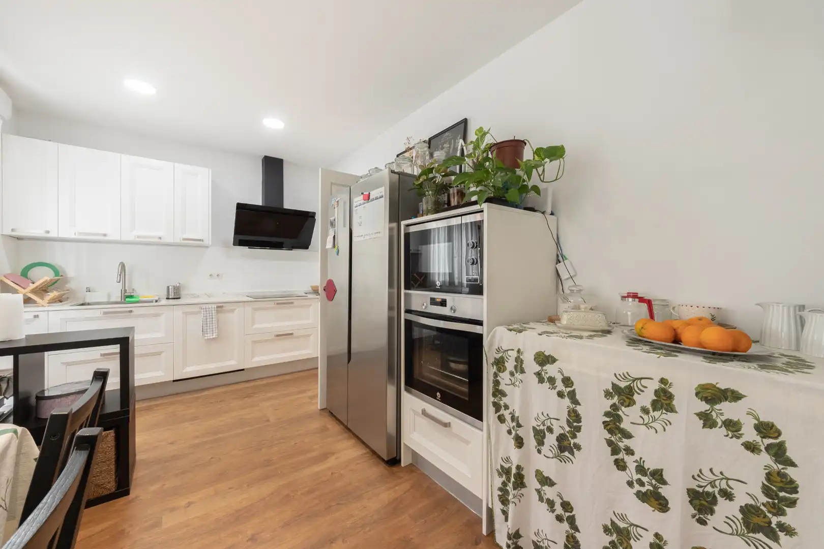 Kitchen of Flat for sale in Bilbao   with Heating, Parquet flooring and Furnished