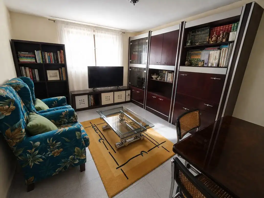 Sala de estar de Casa o chalet en venta en Villaluenga de la Sagra con Aire acondicionado, Calefacción y Jardín privado