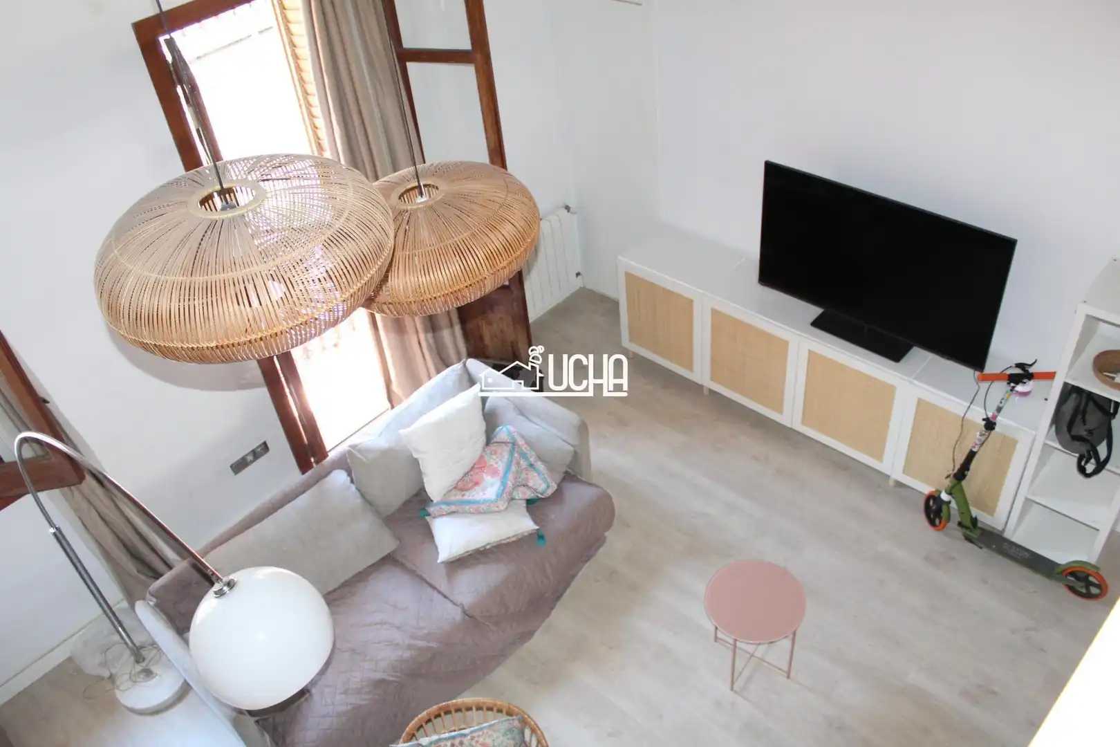 Sala d'estar de Casa o xalet de lloguer en Valencia amb Aire condicionat, Calefacció i Moblat