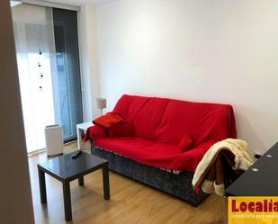 Wohnzimmer von Wohnung miete in Polanco mit Möbliert und Balkon