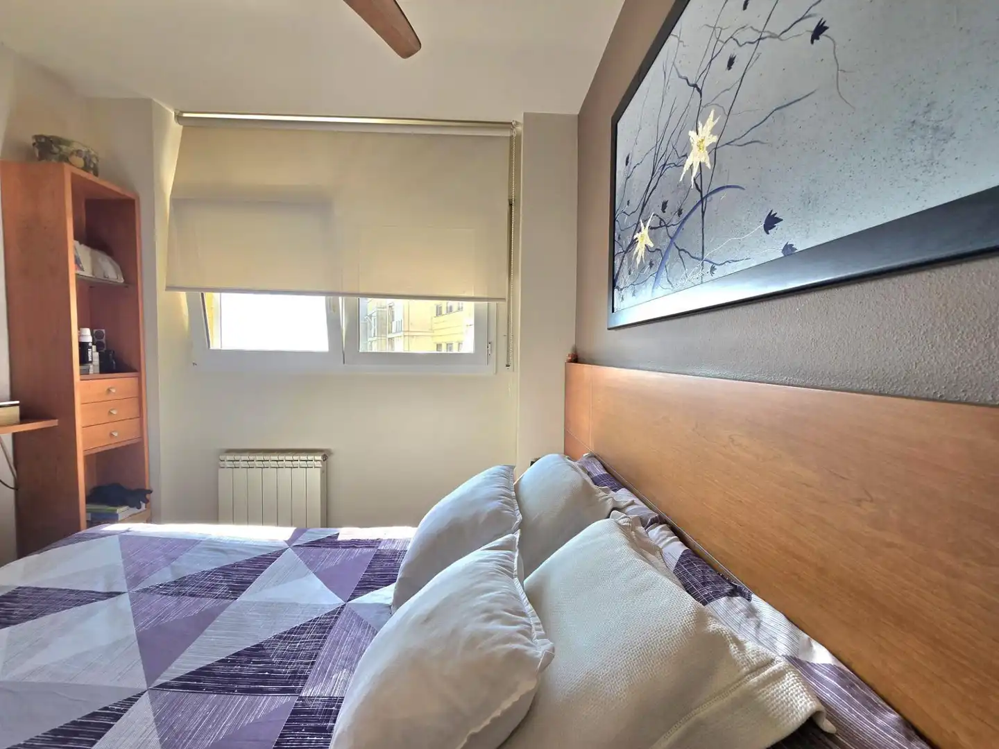 Bedroom of Flat for sale in Montgat  with Air Conditioner, Heating and Parquet flooring