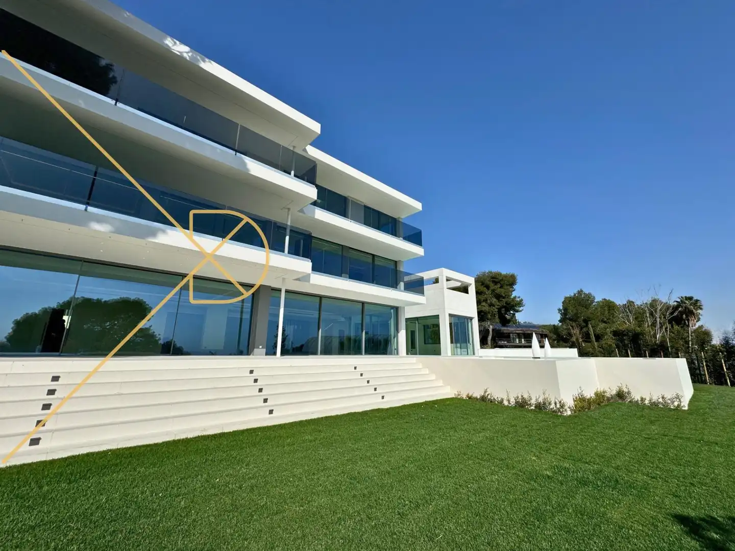 Vista exterior de Casa o chalet en venta en Barcelona con Aire acondicionado, Calefacción y Jardín privado