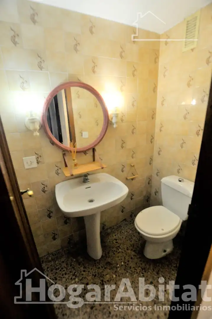 Badezimmer von Wohnung zum Verkauf in Valencia mit Klimaanlage, Heizung und Terrasse