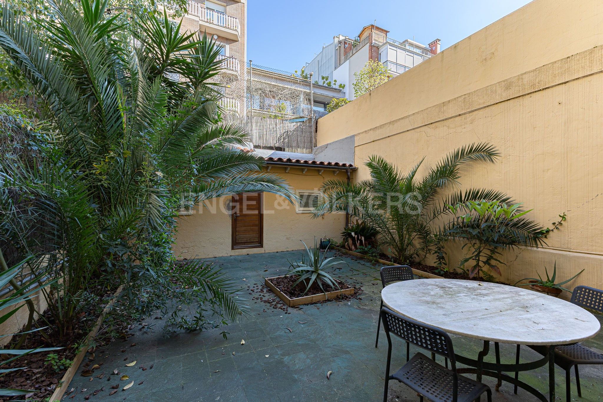 Terraza de Apartamento en venta en  Barcelona Capital con Calefacción, Jardín privado y Terraza