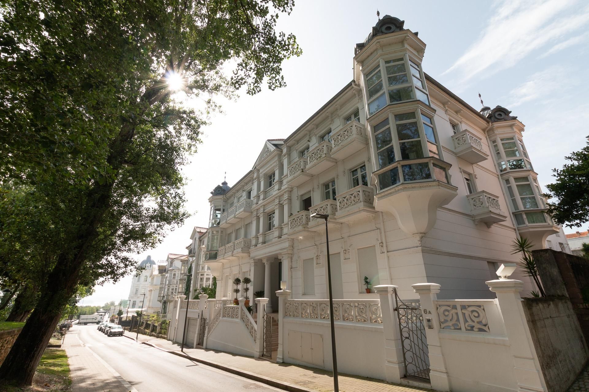 Exterior view of Flat for sale in Santander  with Private garden