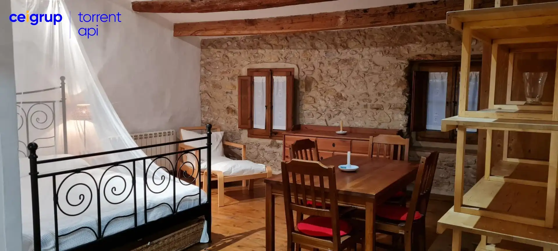 Esszimmer von Wohnung zur Miete in Pals mit Klimaanlage, Heizung und Terrasse