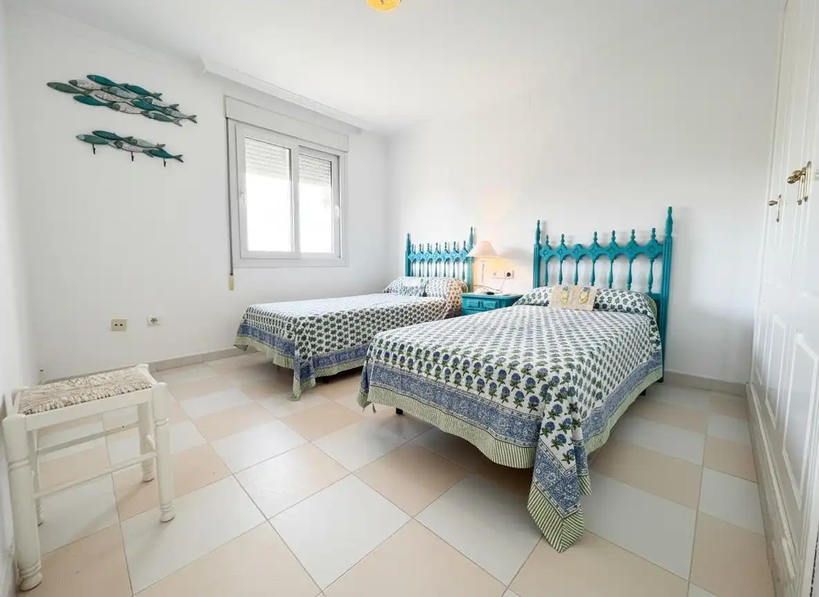 Habitación de Casa adosada en venta en Dénia con Aire acondicionado, Calefacción y Jardín privado