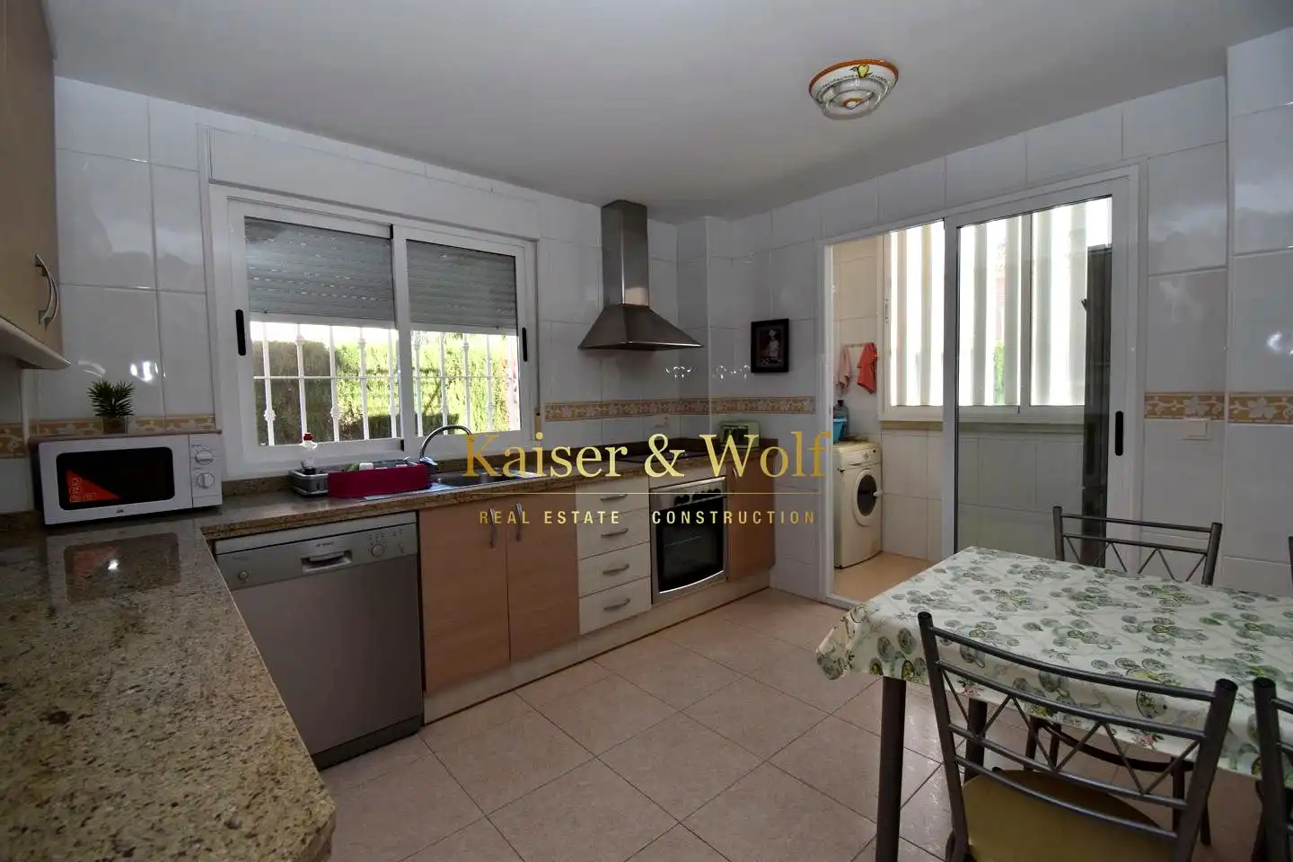Cocina de Casa o chalet en venta en Santa Pola con Aire acondicionado, Jardín privado y Terraza