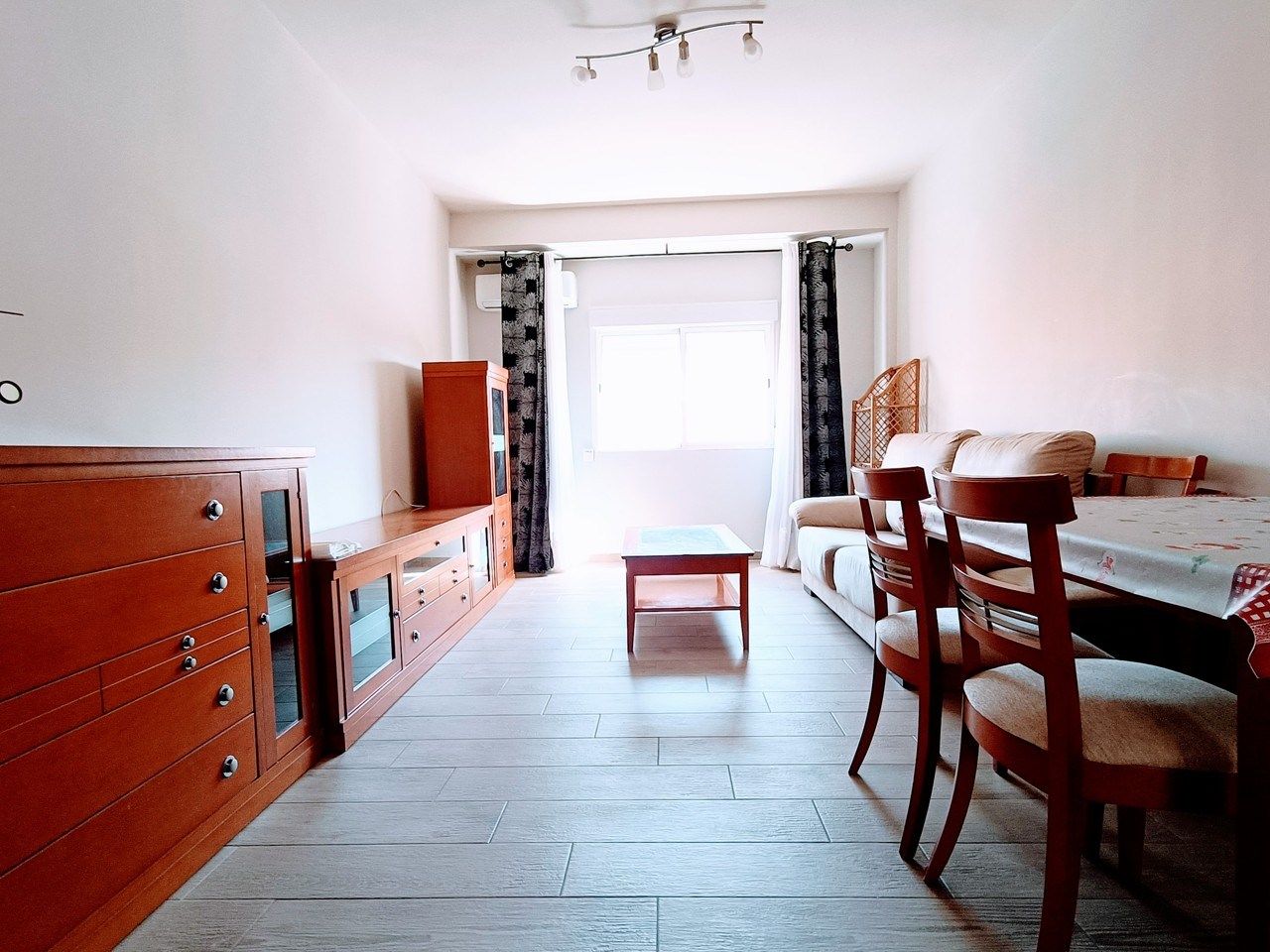 Living room of Flat to rent in Torrejón de Ardoz  with Air Conditioner, Terrace and Furnished