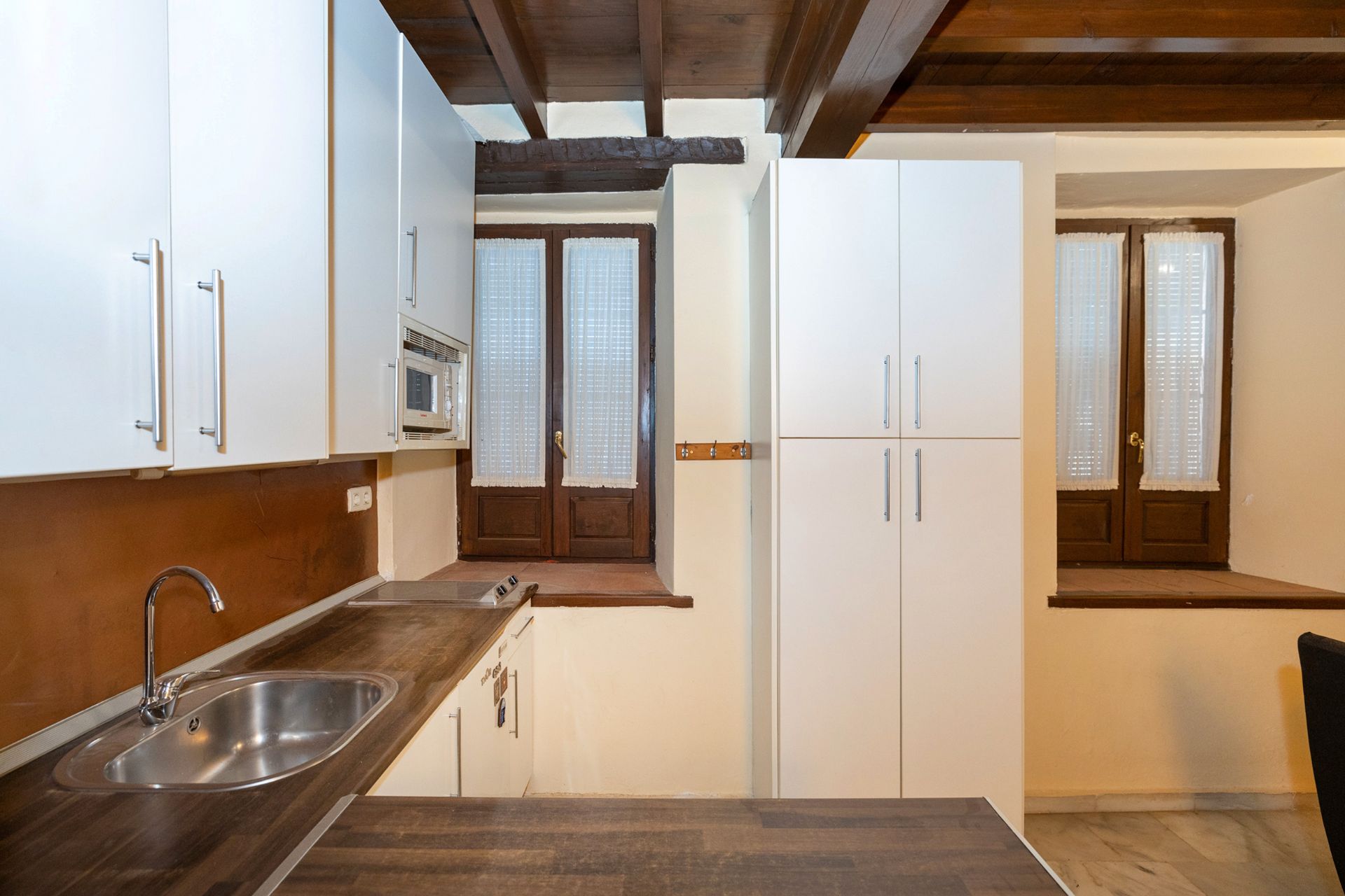 Cuina de Apartament en venda en  Granada Capital amb Aire condicionat i Calefacció