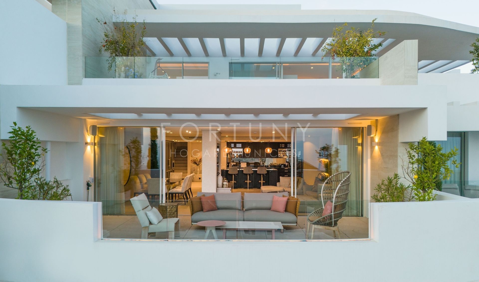 Terrace of Duplex for sale in Ojén  with Air Conditioner, Heating and Terrace