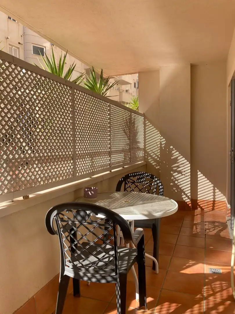 Terrace of Flat for sale in Roquetas de Mar  with Air Conditioner, Terrace and Swimming Pool