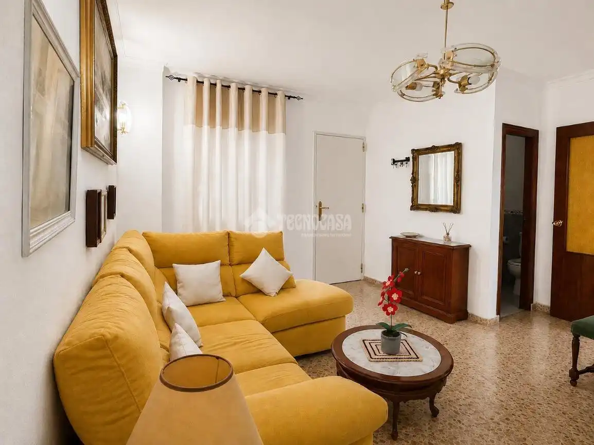 Sala d'estar de Pis en venda en Málaga amb Terrassa
