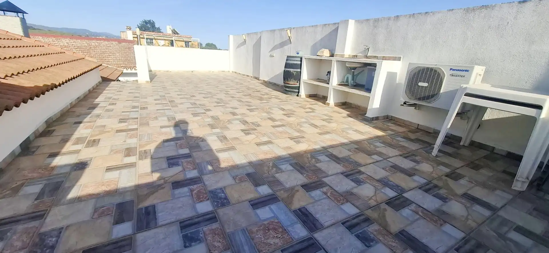 Terraza de Ático de alquiler en Málaga Capital con Aire acondicionado, Terraza y Amueblado