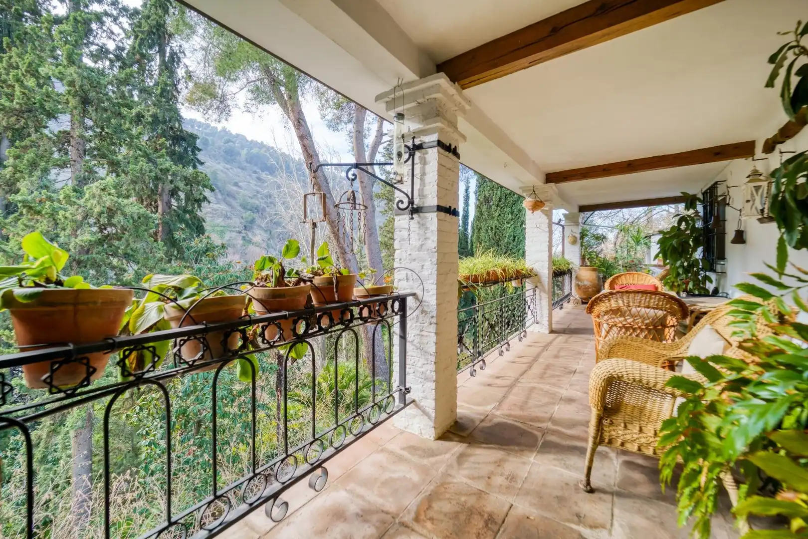 Terraza de Casa o chalet en venta en Granada con Aire acondicionado, Calefacción y Jardín privado