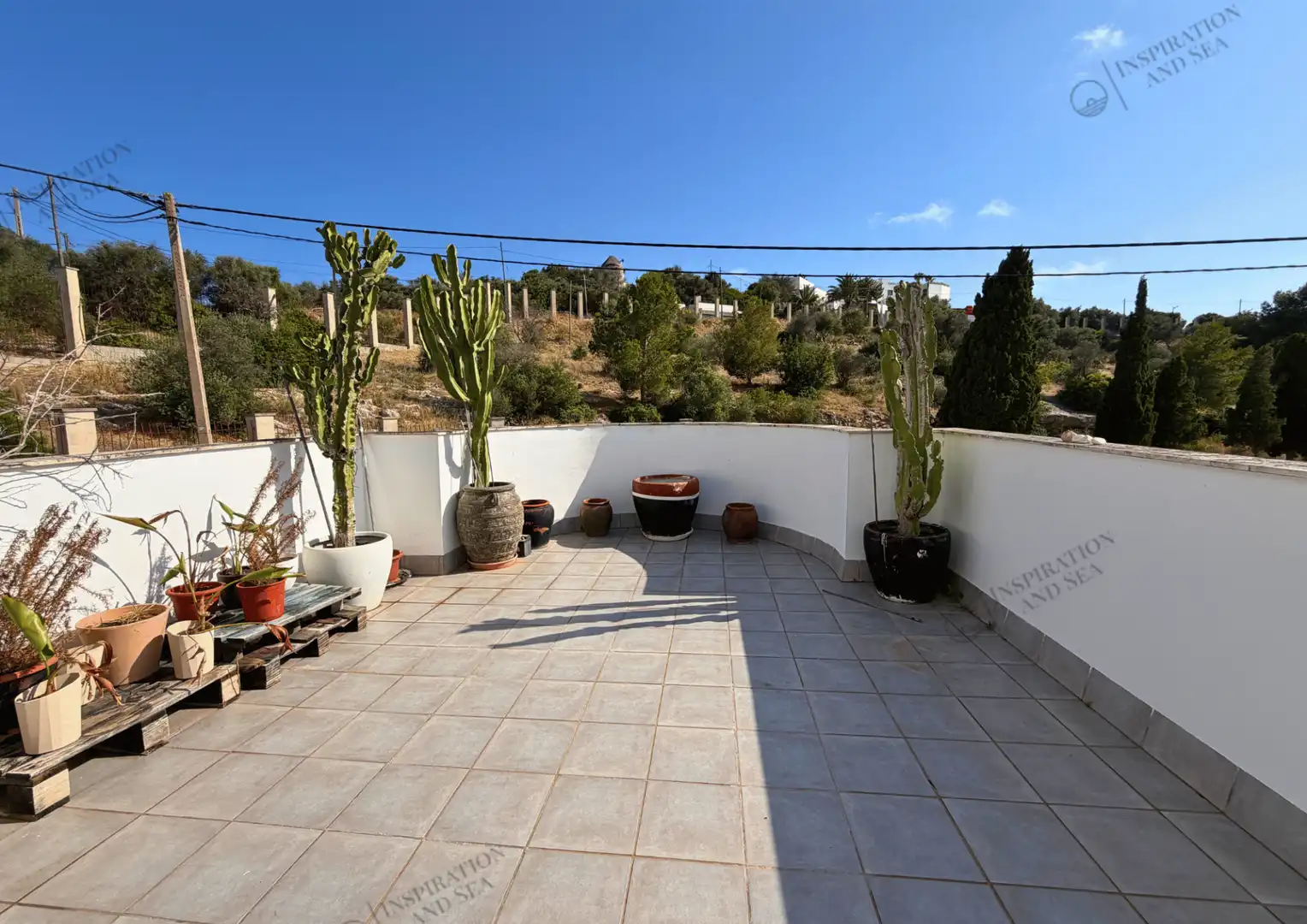 Terrace of Flat for sale in Eivissa  with Air Conditioner, Terrace and Furnished