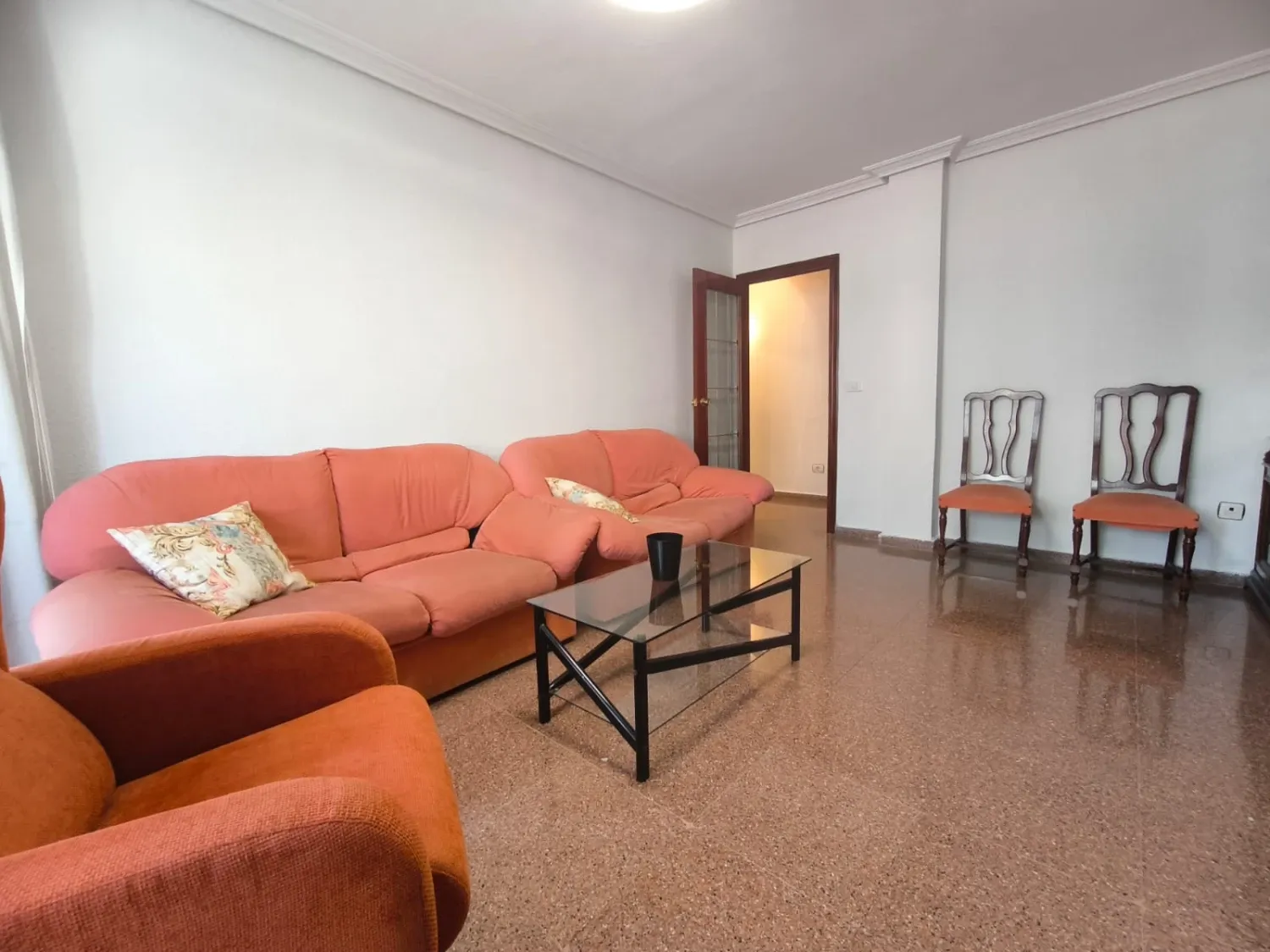 Sala d'estar de Pis en venda en  Murcia Capital amb Aire condicionat, Calefacció i Traster
