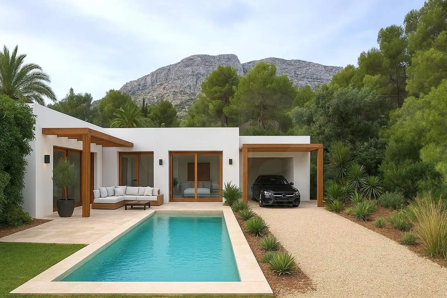 Vista exterior de Residencial en venda en Dénia