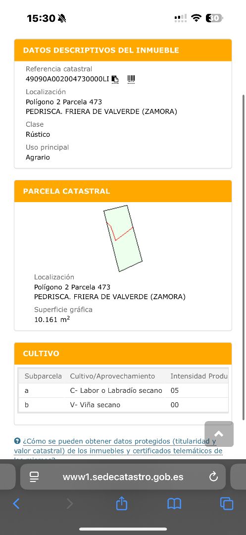 Vista exterior de Terreno en venta en Friera de Valverde