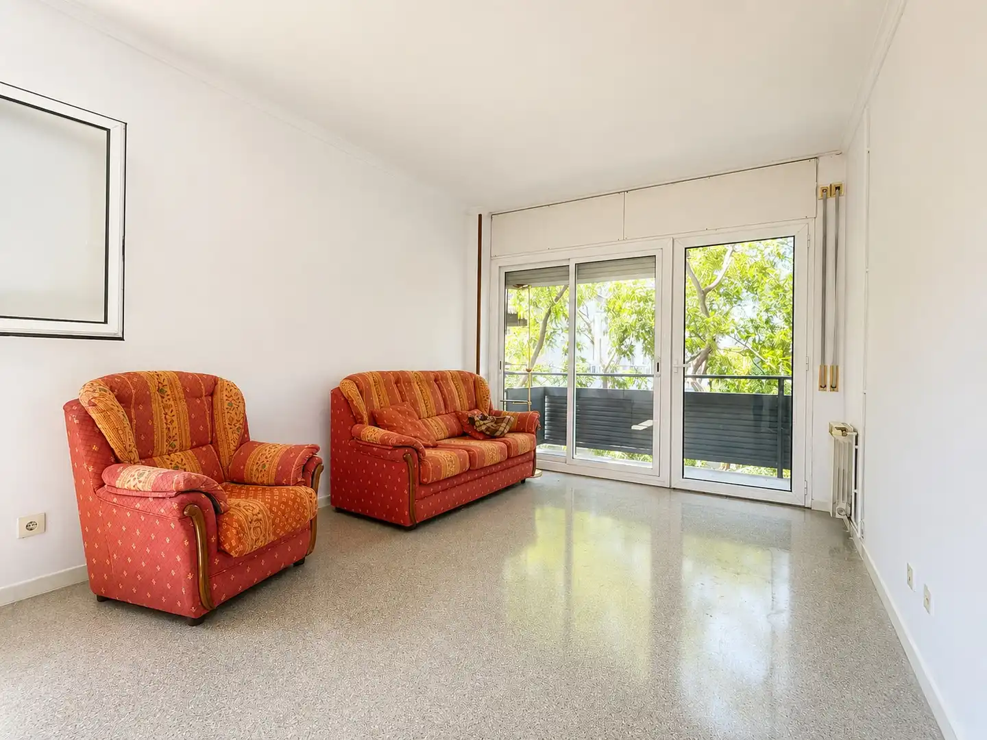 Living room of Flat for sale in Barcelona  with Heating and Balcony