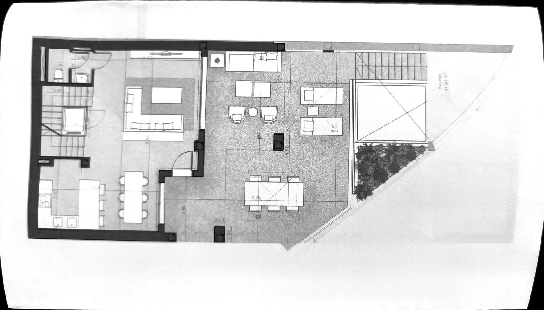 Casa a schiera con piscina in vendita a Montealto - Monterrey, imagen 47