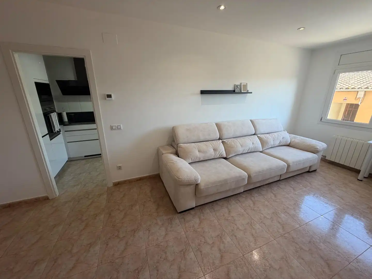 Sala de estar de Planta baja en venta en Llagostera con Calefacción, Terraza y Trastero