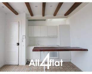 Kitchen of Attic to rent in  Barcelona Capital  with Air Conditioner and Terrace