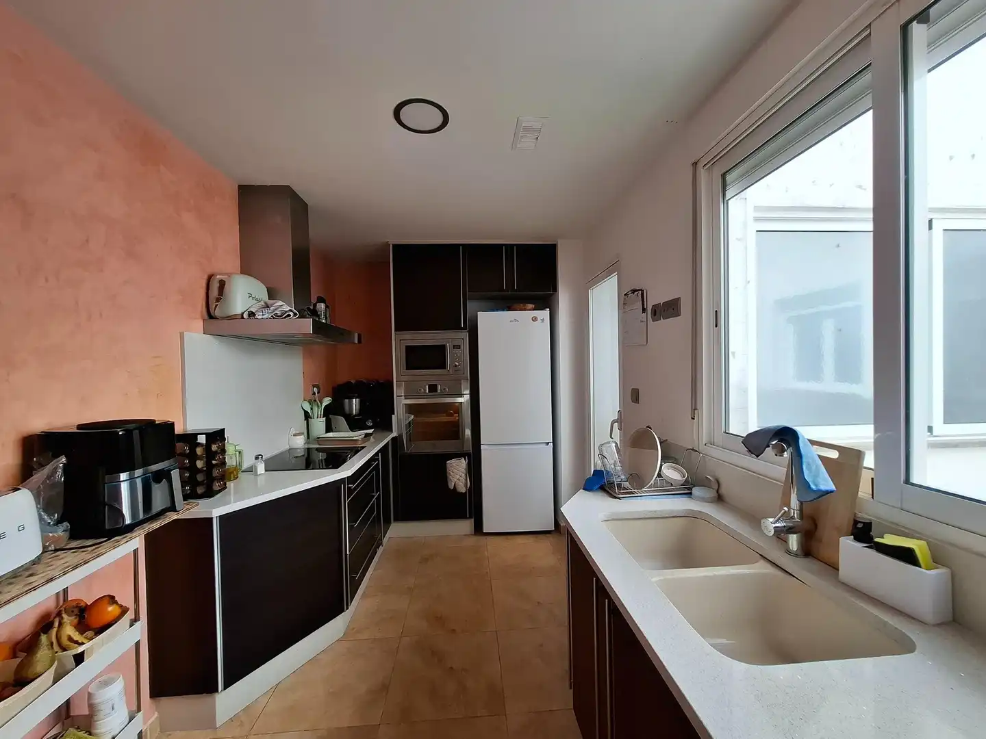 Küche von Dachboden zum Verkauf in Benigànim mit Klimaanlage, Heizung und Terrasse