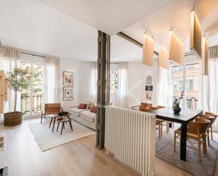 Living room of Flat to rent in  Madrid Capital  with Air Conditioner