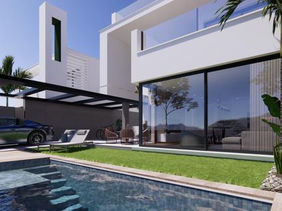 Swimming pool of House or chalet for sale in Alicante / Alacant  with Air Conditioner and Private garden