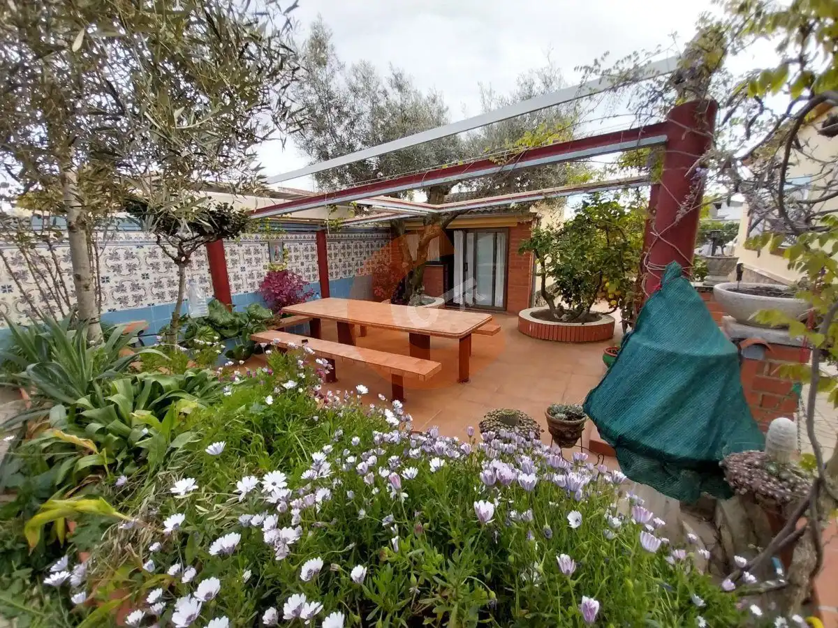 Terraza de Casa o chalet en venta en Santa Oliva con Calefacción, Jardín privado y Terraza