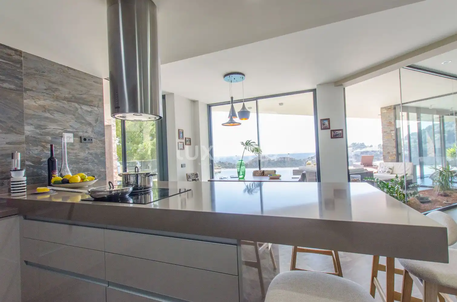 Küche von Haus oder Chalet zum Verkauf in Altea mit Klimaanlage, Heizung und Privatgarten