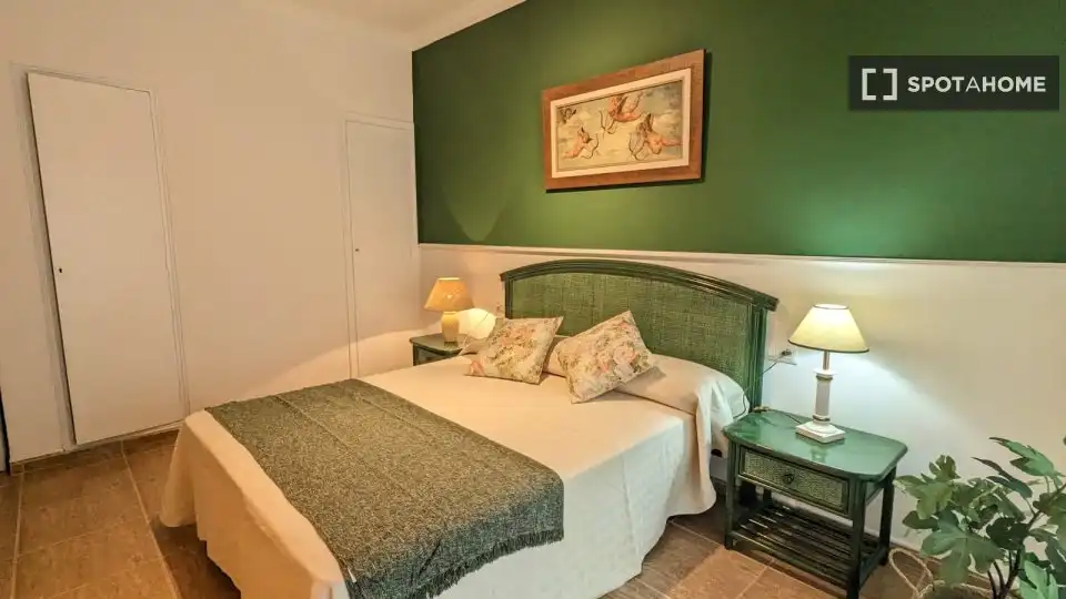 Habitación de Piso de alquiler en Cullera con Aire acondicionado, Calefacción y Amueblado