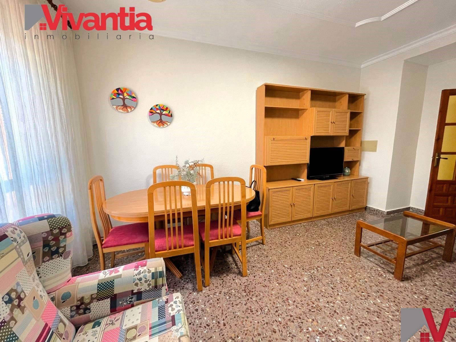 Living room of Flat for sale in Lorca  with Air Conditioner, Terrace and Oven