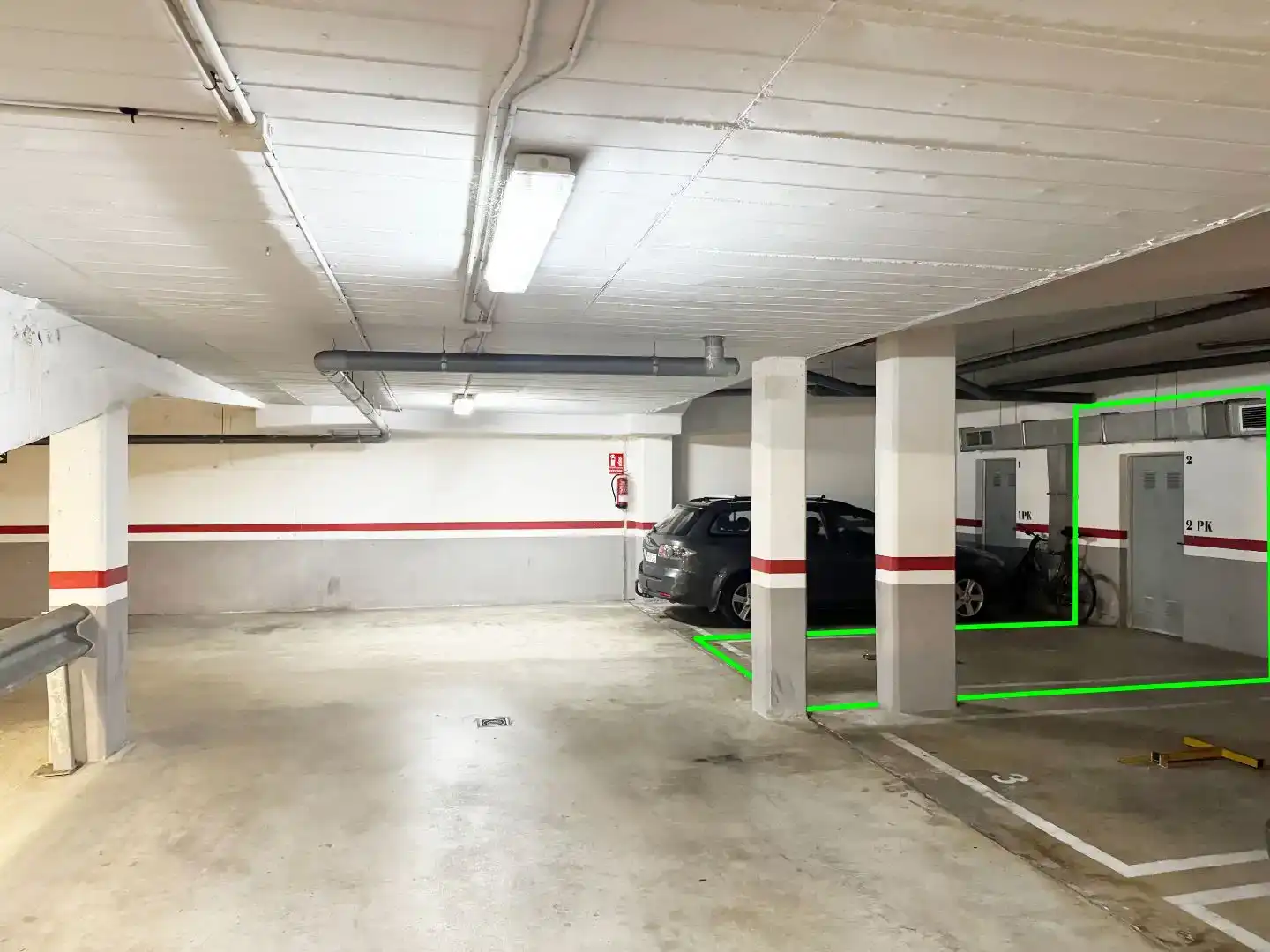 Parkplatz von Wohnung zur Miete in Ciutadella de Menorca mit Klimaanlage, Terrasse und Abstellraum