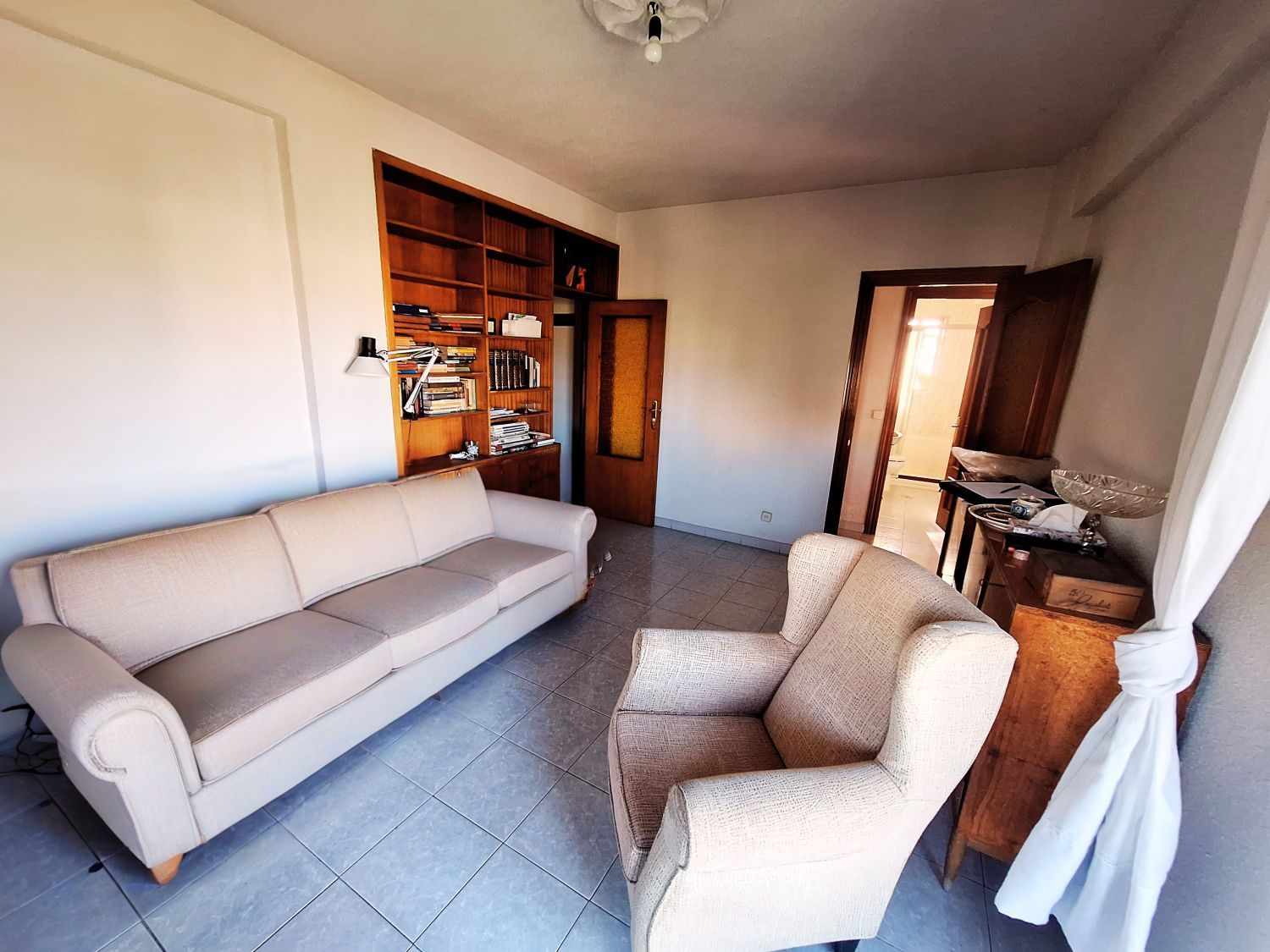 Sala d'estar de Pis en venda en  Madrid Capital amb Aire condicionat, Calefacció i Terrassa