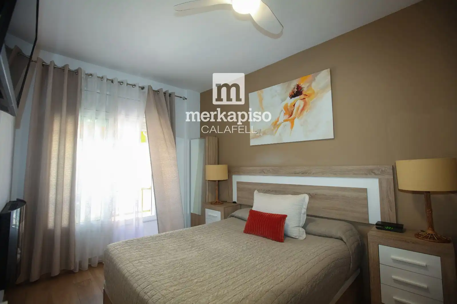 Bedroom of Flat for sale in Calafell  with Air Conditioner and Heating