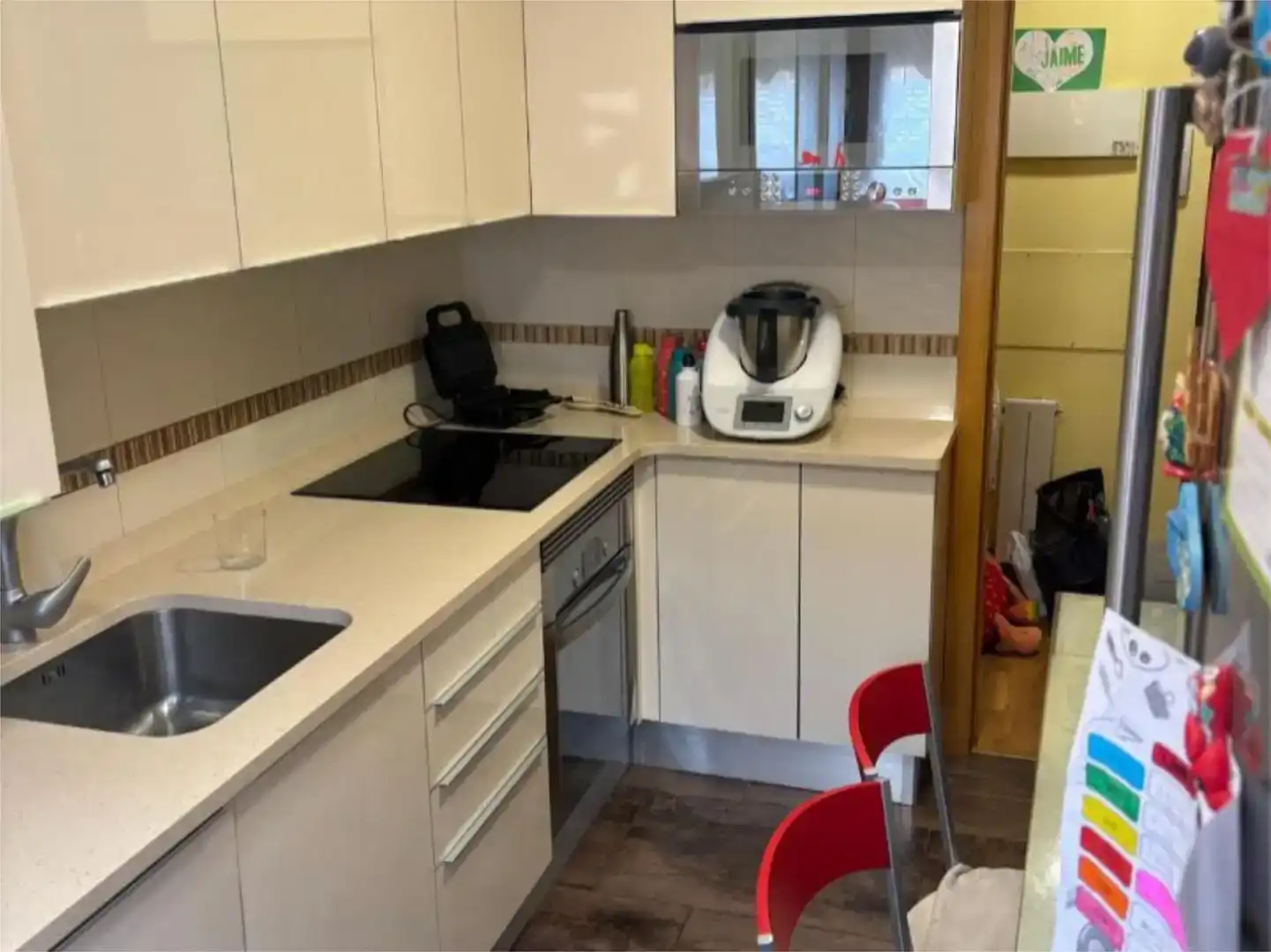 Cocina de Dúplex en venta en Peñafiel con Parquet, Trastero y Amueblado