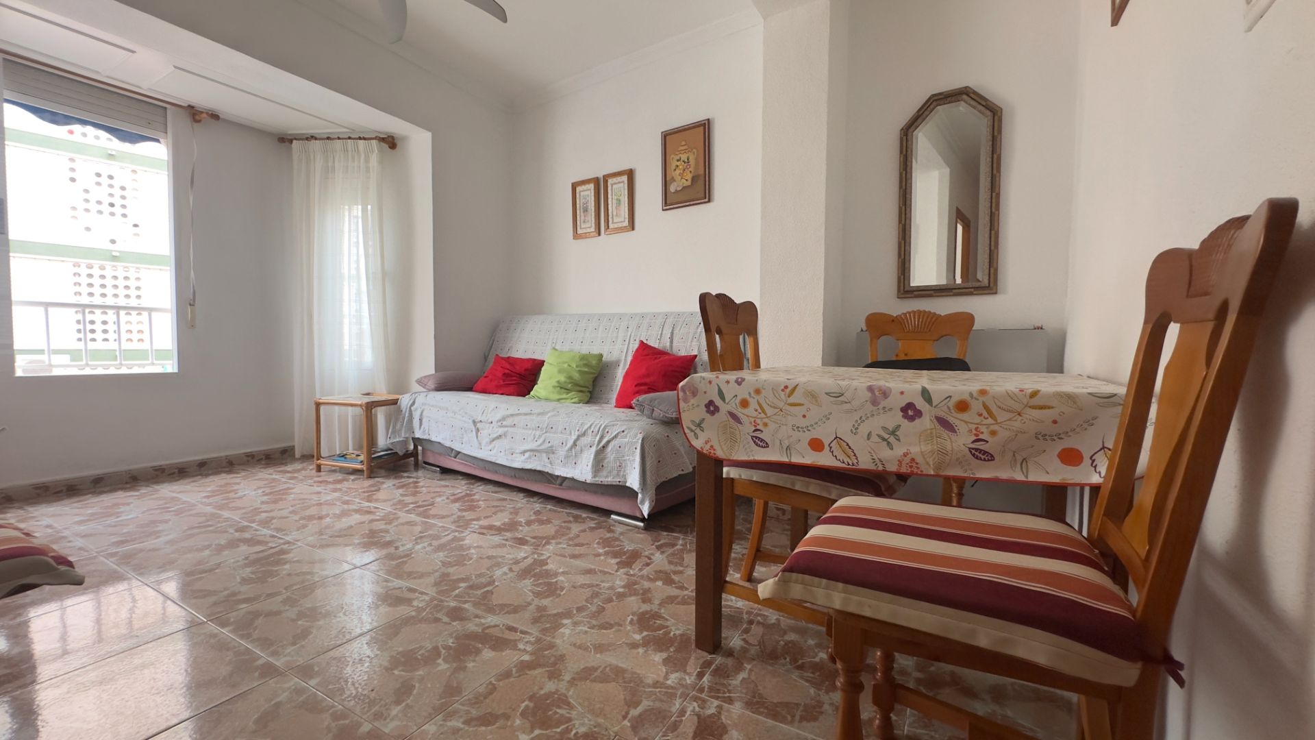 Bedroom of Flat for sale in Santa Pola  with Air Conditioner and Washing machine