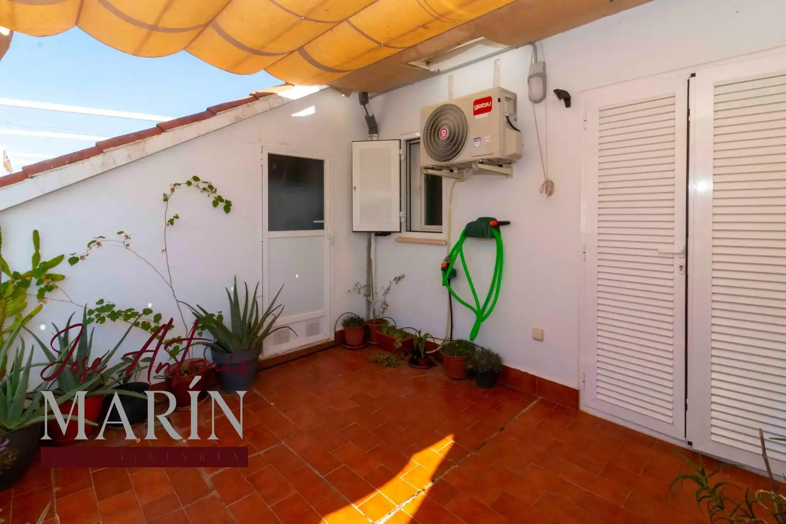 Jardín de Casa adosada en venta en Badajoz con Aire acondicionado, Calefacción y Trastero