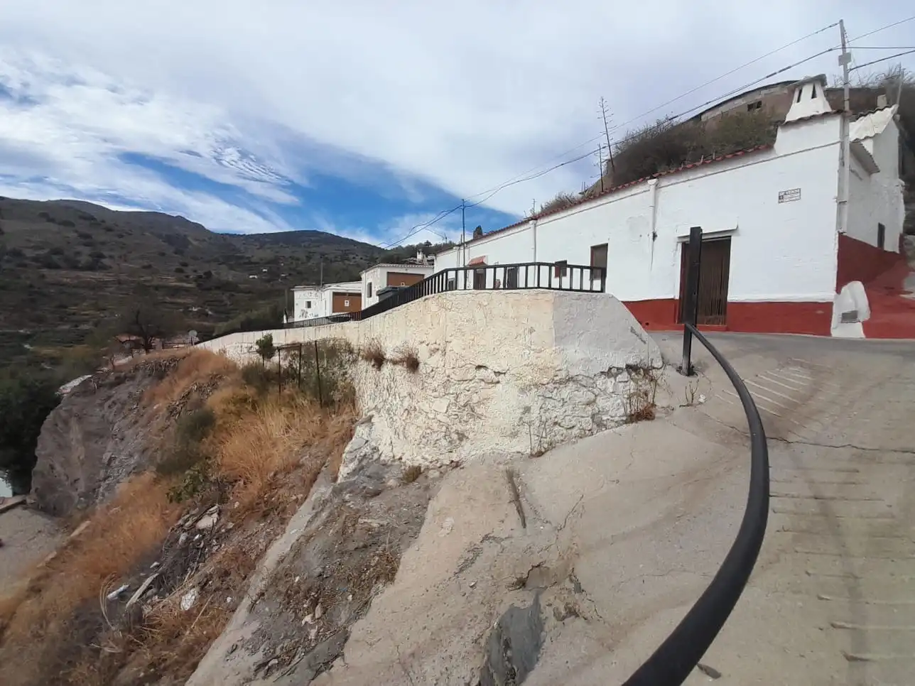 Vista exterior de Finca rústica en venta en Ohanes con Jardín privado, Terraza y Amueblado