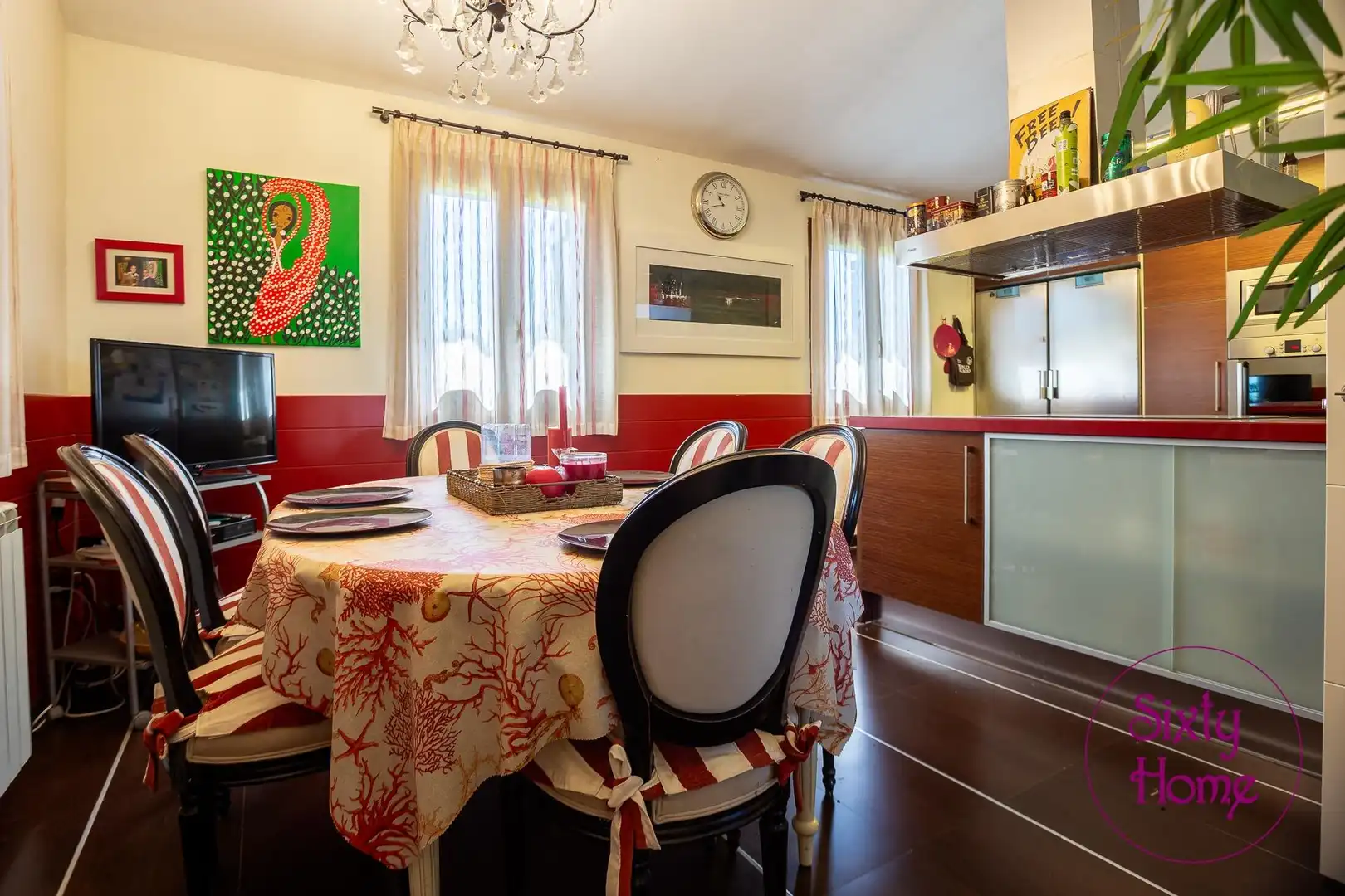 Comedor de Casa o chalet en venta en Jaca con Calefacción, Jardín privado y Parquet