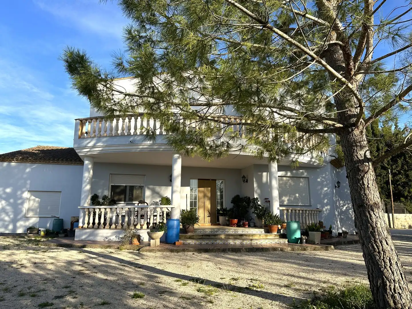 Vista exterior de Casa o chalet en venta en Ontinyent con Aire acondicionado, Calefacción y Jardín privado