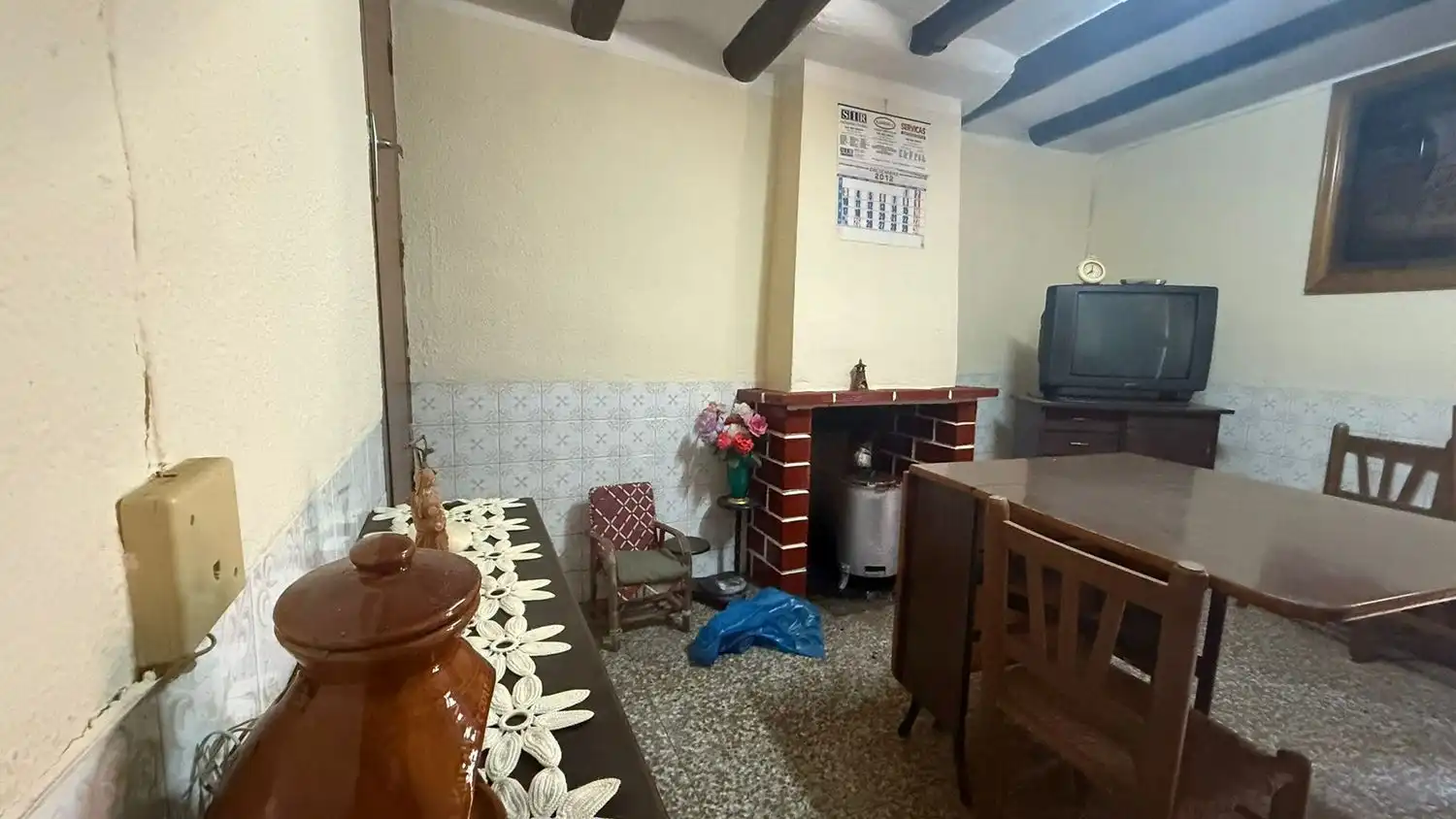 Cuina de Casa o xalet en venda en Portell de Morella amb Traster