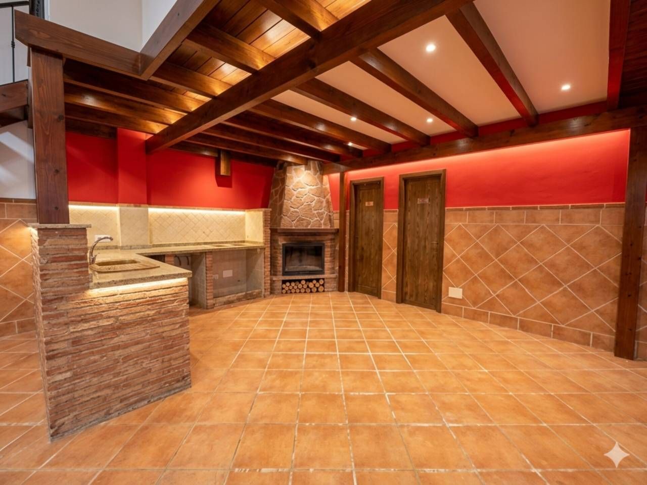 Cocina de Casa adosada en venta en Roquetas de Mar con Terraza